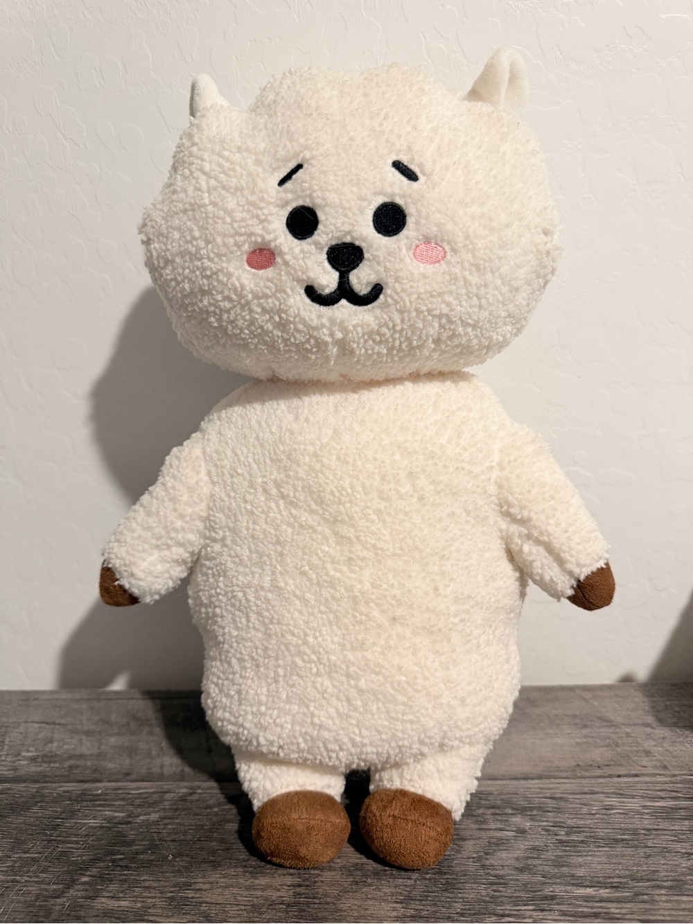 Official line friends bt21 rj plush doll